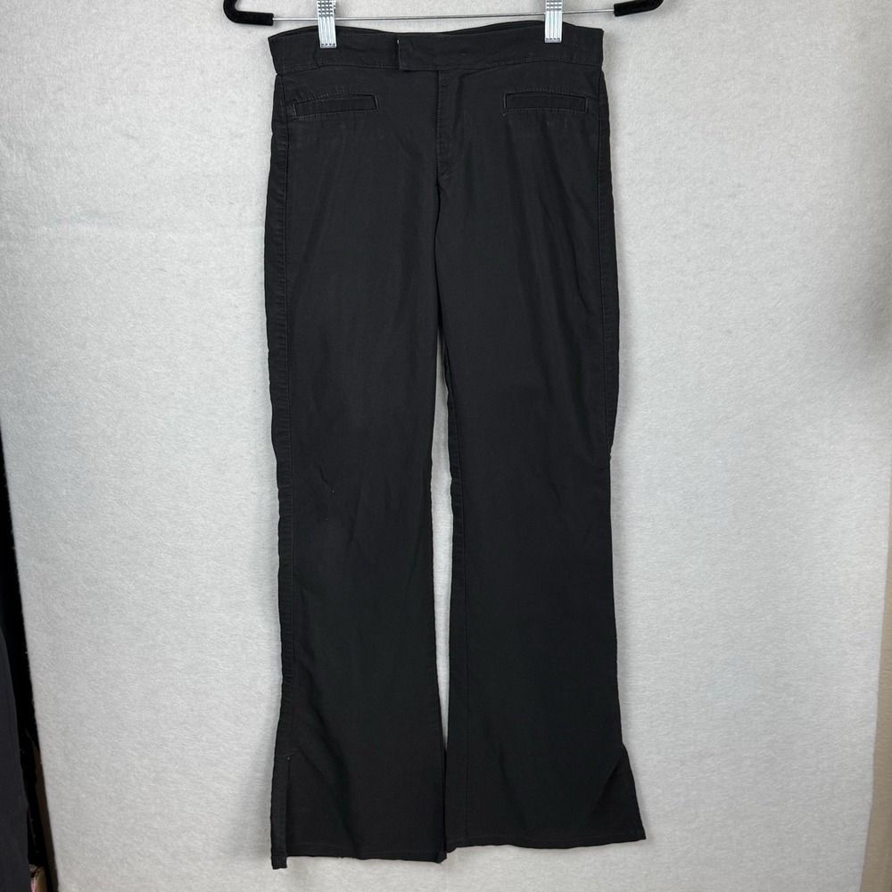 Vintage 80s Z Cavaricci‎ Womens Size 4?, 27X30 Black Stretch Pants Soft *flaw